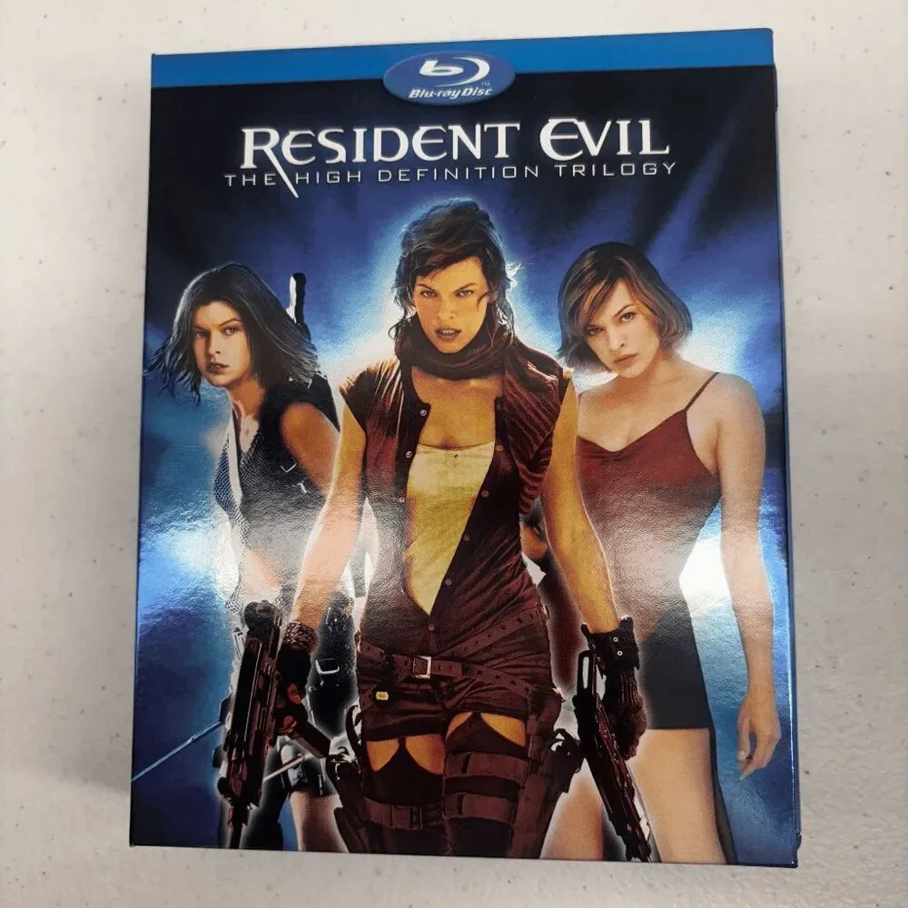 Resident Evil: The High-Definition Trilogy (Blu-ray Disc,‎ 2008, 3-Disc Set)